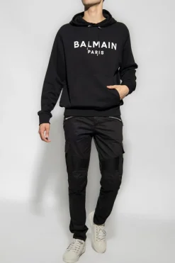Balmain CZARNY Bluza z logo