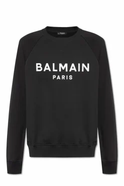 Balmain CZARNY Bluza z logo