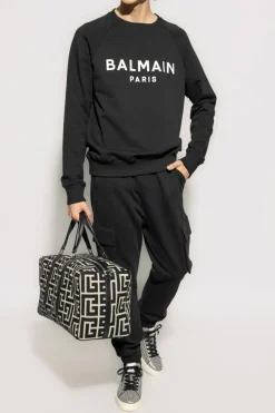 Balmain CZARNY Bluza z logo
