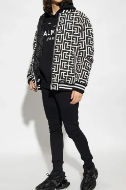 Balmain CZARNY Bluza z logo