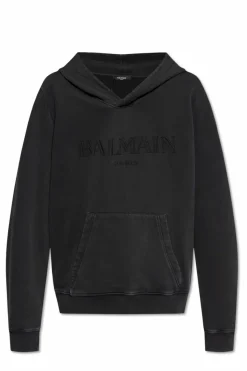 Balmain CZARNY Bluza z logo