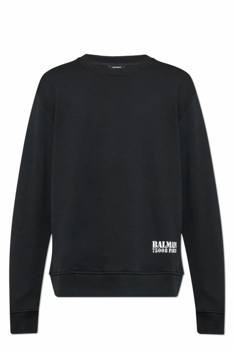 Balmain CZARNY Bluza z nadrukowanym logo