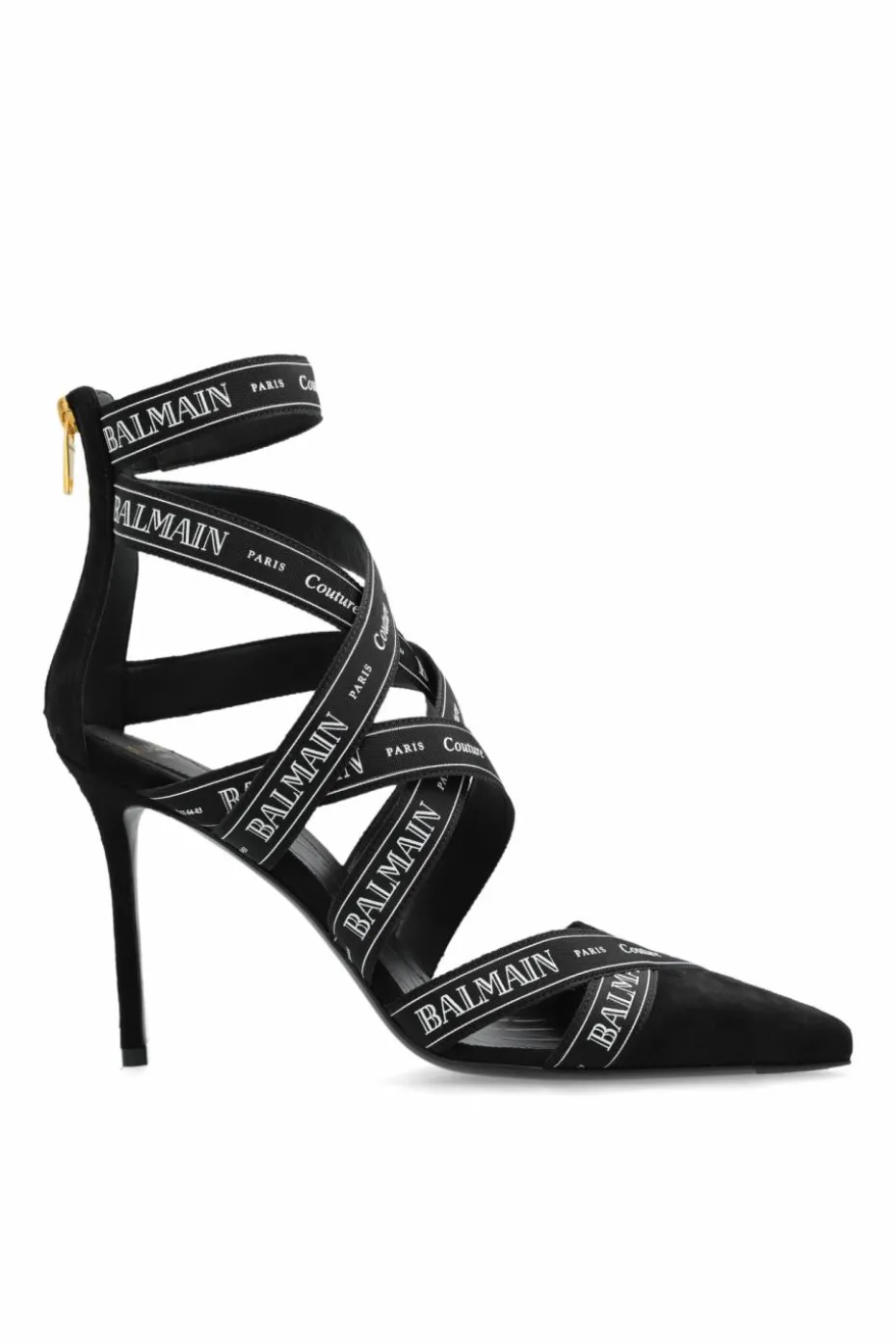 Balmain CZARNY Buty na obcasie