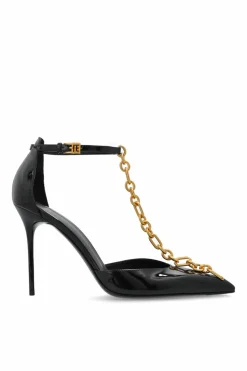 Balmain CZARNY Buty na obcasie `Sync`