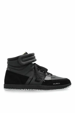 Balmain CZARNY Buty sportowe `Swan` za kostkę