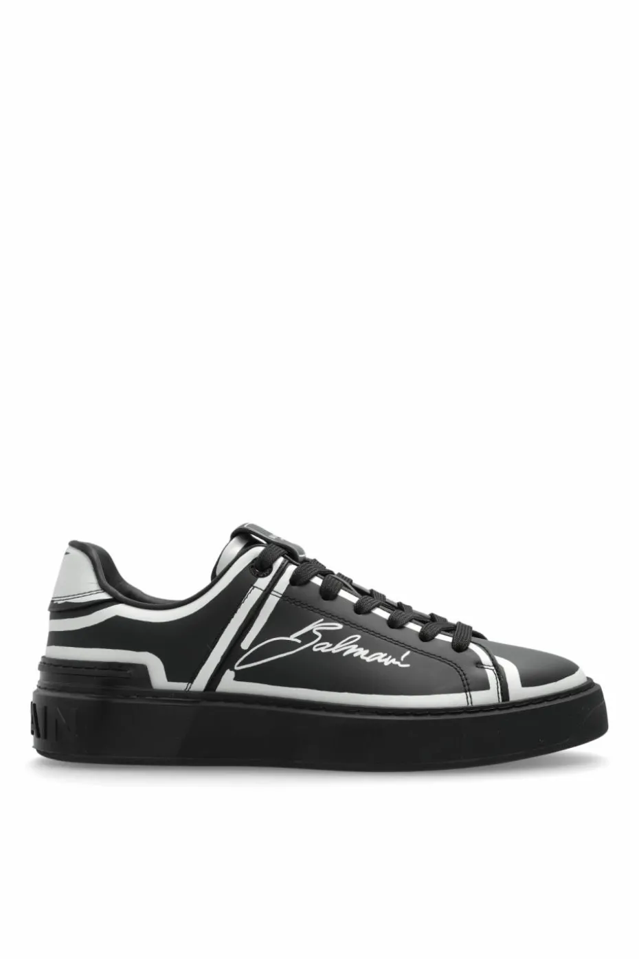 Balmain CZARNY Buty sportowe z logo
