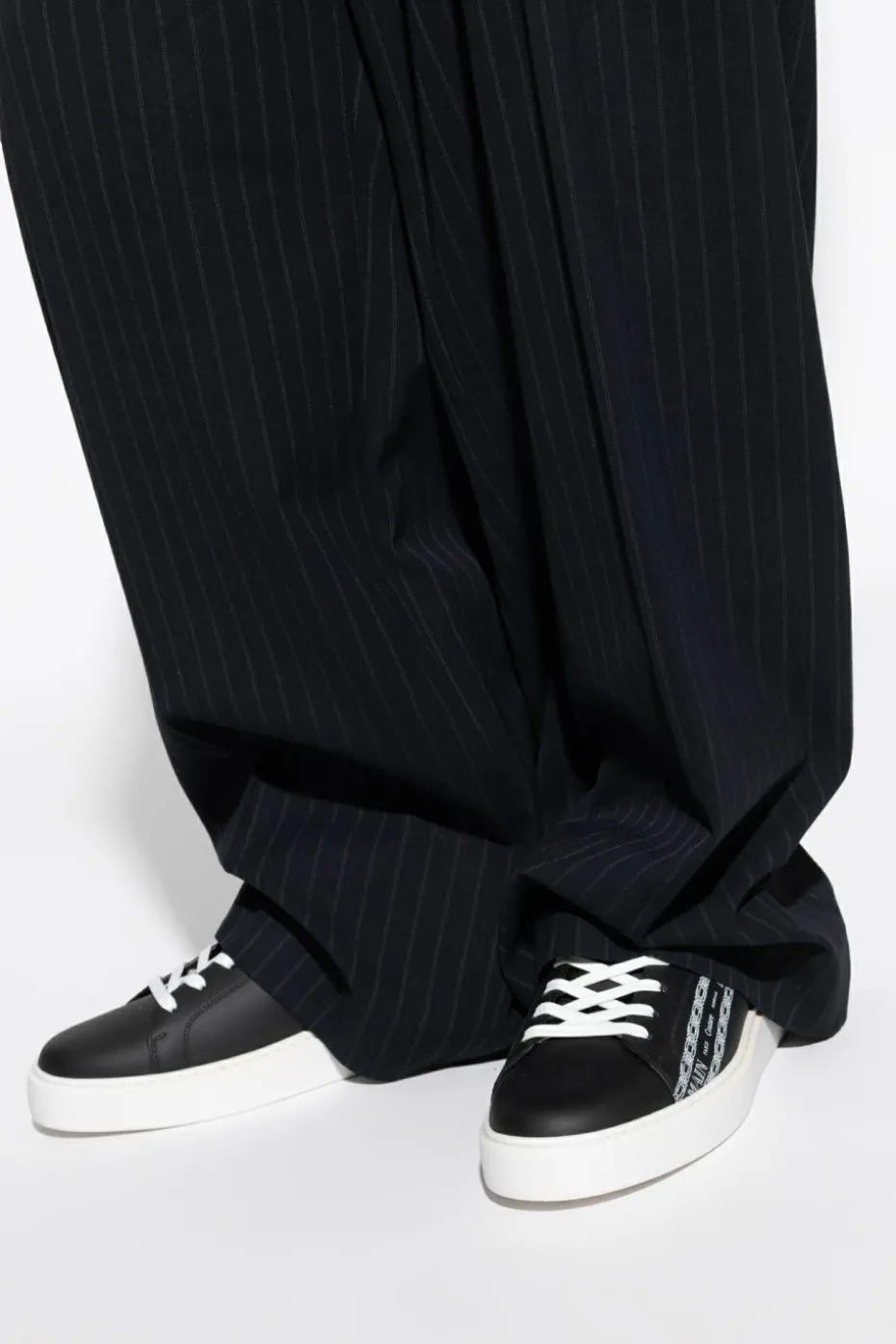 Balmain CZARNY Buty sportowe `B-Court`