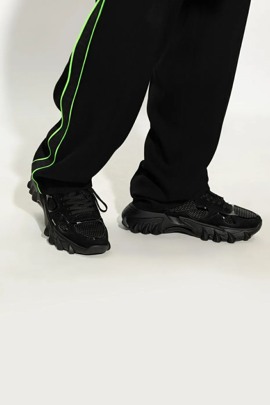 Balmain CZARNY Buty sportowe 'B-East'