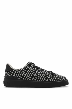 Balmain CZARNY Buty sportowe ‘B-Court’
