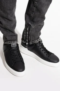 Balmain CZARNY Buty sportowe `B-Court`