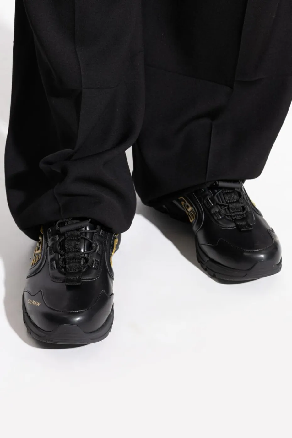 Balmain CZARNY Buty sportowe