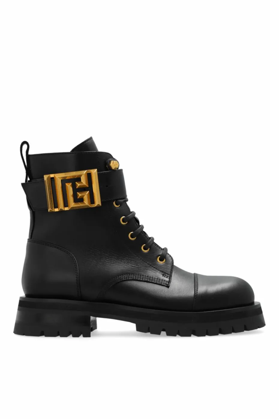 Balmain CZARNY Buty typu ‘combat’