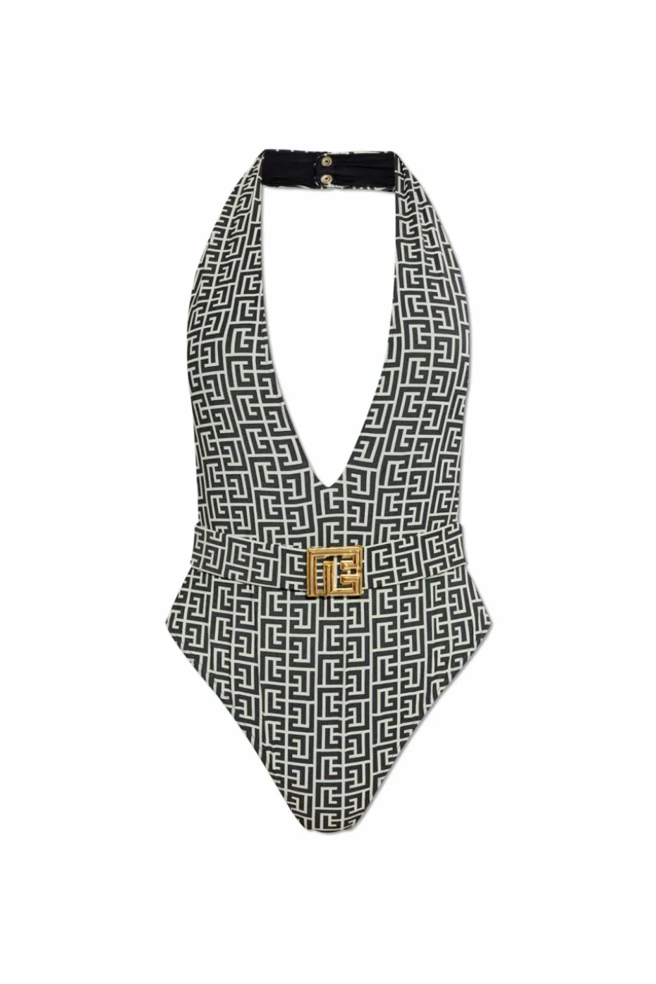Balmain CZARNY Jednoczęściowy kostium kąpielowy