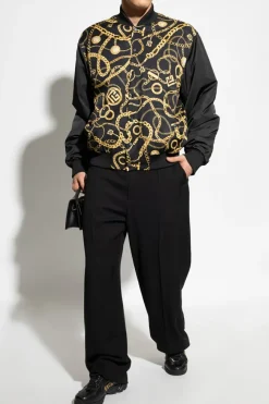 Balmain CZARNY Kurtka typu `bomber`