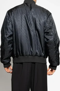 Balmain CZARNY Kurtka typu `bomber`