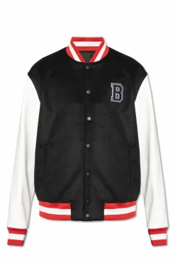 Balmain CZARNY Kurtka typu `bomber`