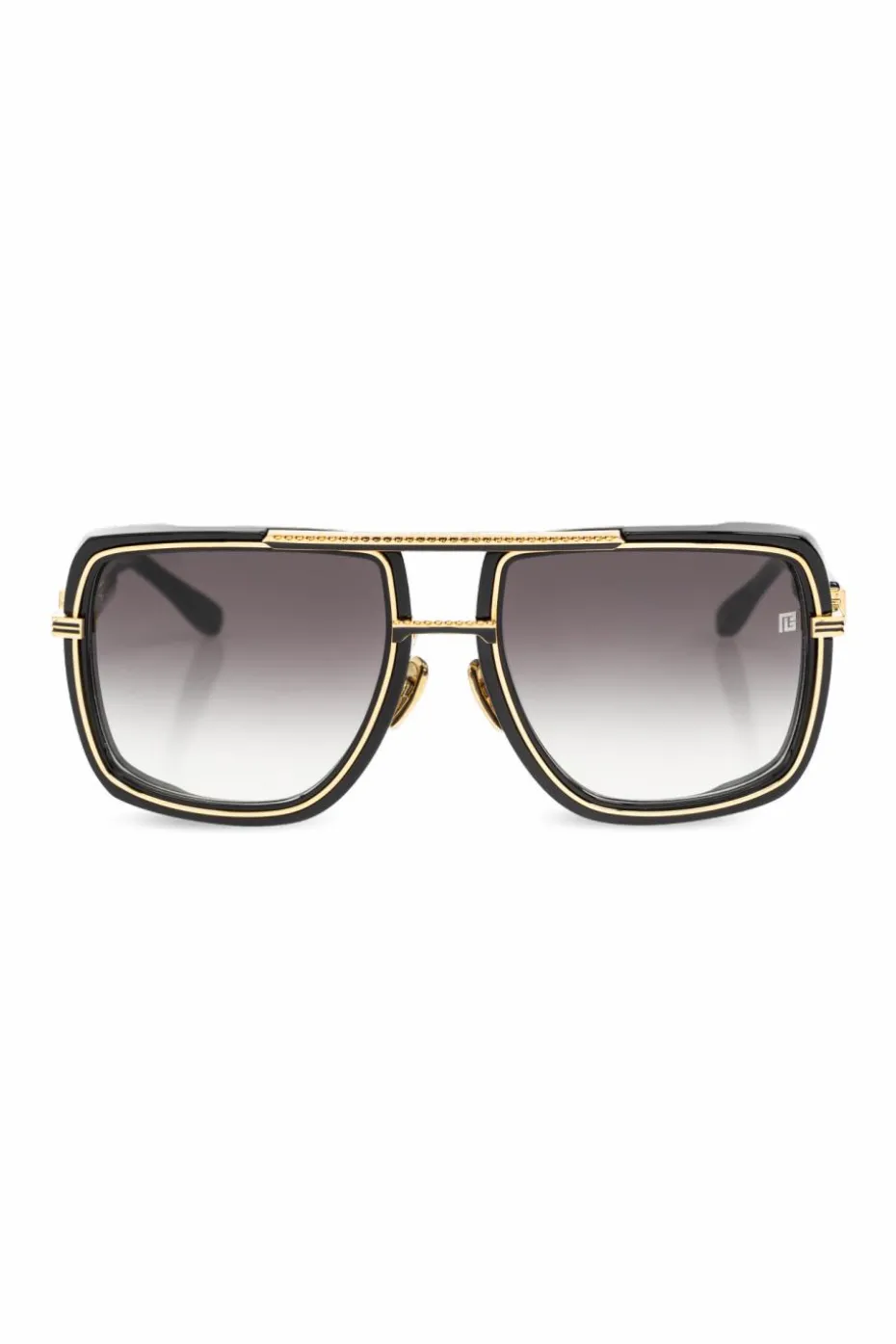 Balmain CZARNY Okulary przeciwsłoneczne ‘Soldier’