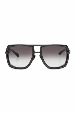 Balmain CZARNY Okulary przeciwsłoneczne ‘Soldier’