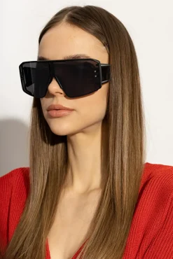Balmain CZARNY Okulary przeciwsłoneczne ‘Le Masque’