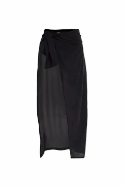 Balmain CZARNY Pareo plażowe