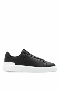 Balmain CZARNY Skórzane buty sportowe ‘B-Court’