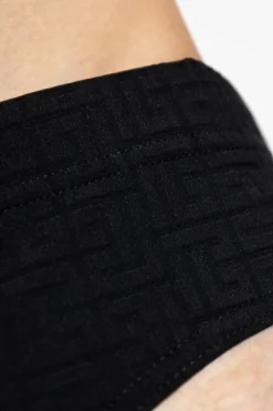 Balmain CZARNY Slipy kąpielowe