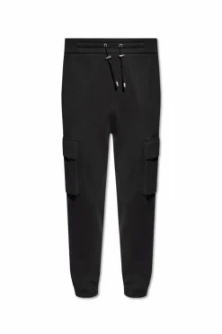 Balmain CZARNY Spodnie dresowe typu ‘cargo’