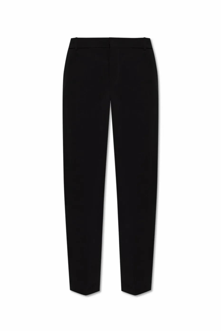Balmain CZARNY Spodnie w kant