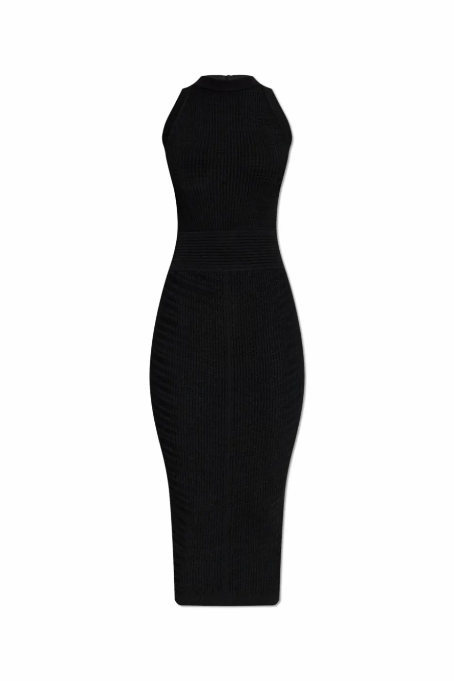 Balmain CZARNY Sukienka o dopasowanym kroju
