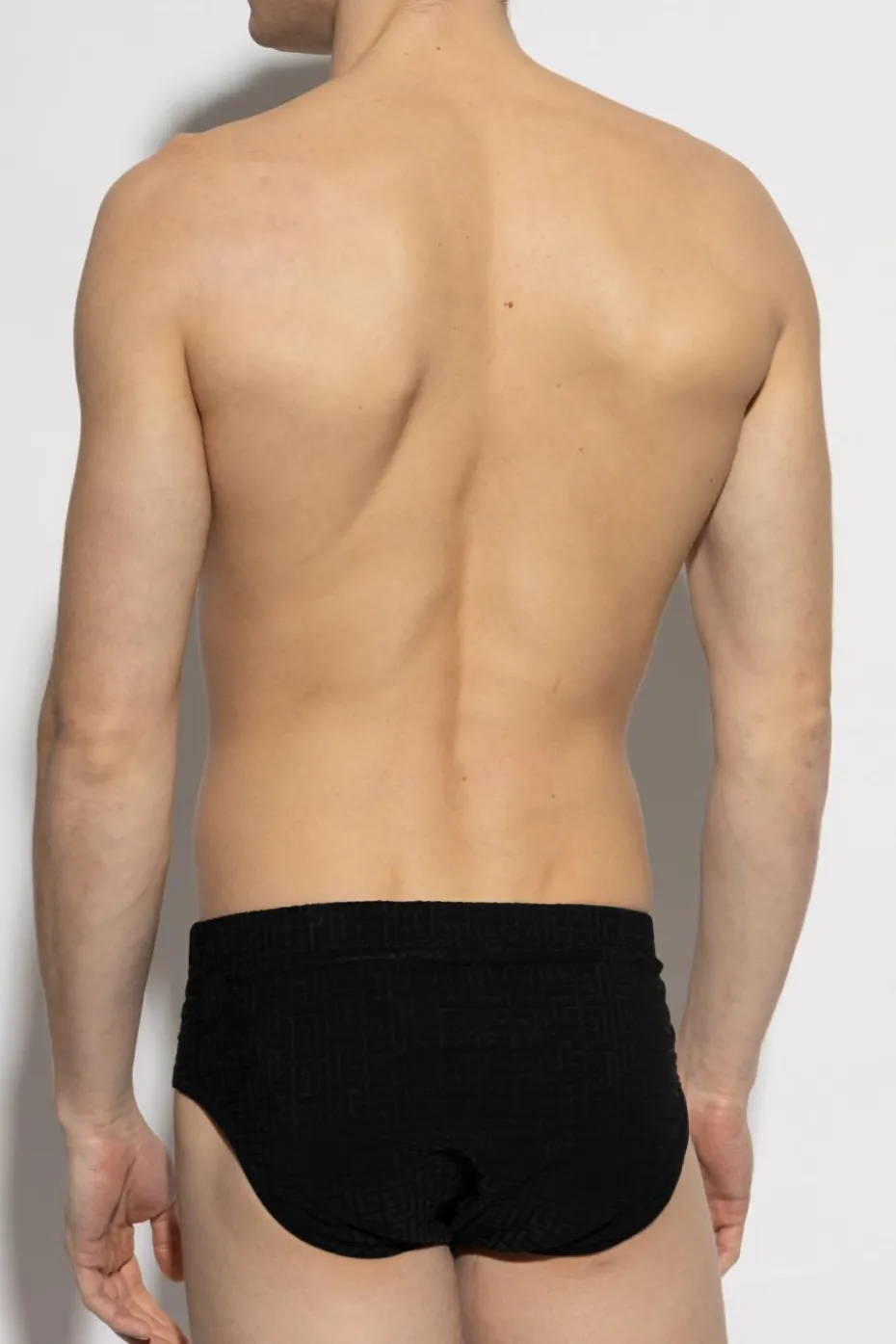 Balmain CZARNY Szorty kąpielowe