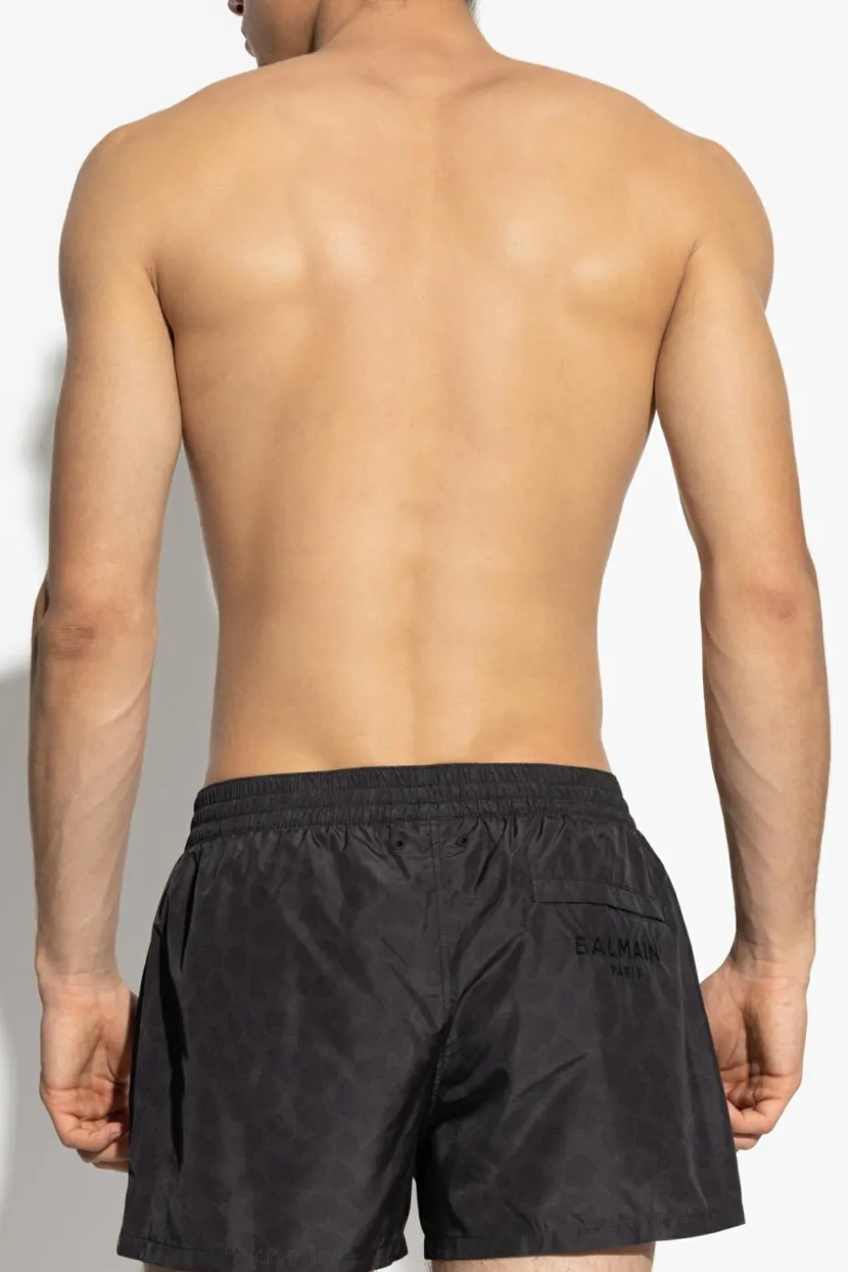 Balmain CZARNY Szorty kąpielowe