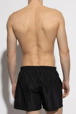 Balmain CZARNY Szorty kąpielowe