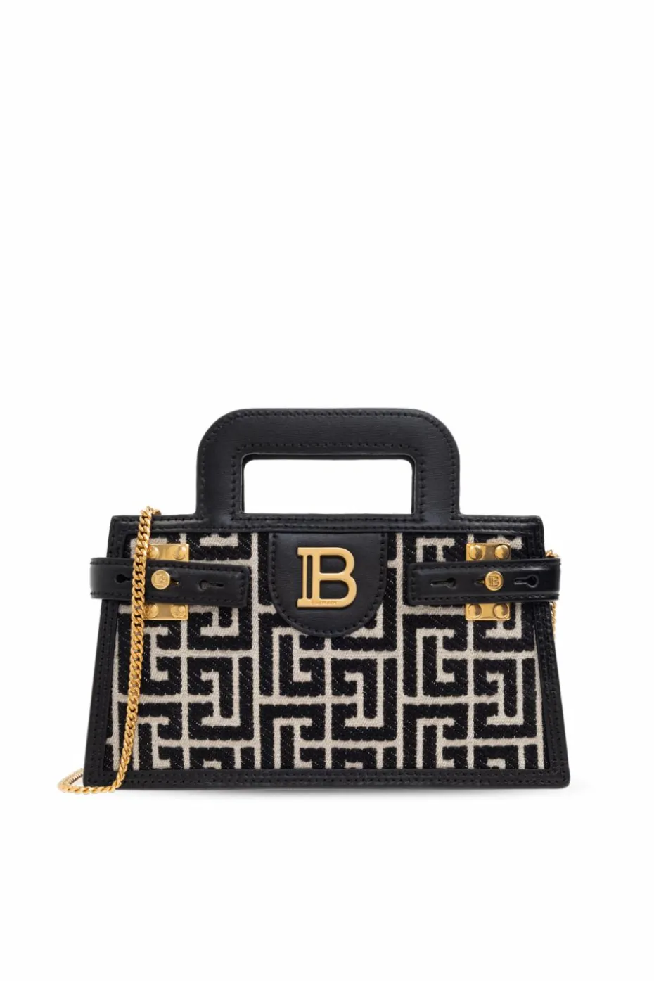 Balmain CZARNY Torba do ręki `B-Buzz Small`
