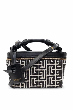 Balmain CZARNY Torba do ręki `B-Army`