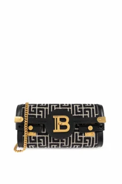 Balmain CZARNY Torba na ramię `B-Buzz 23`