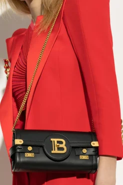 Balmain CZARNY Torba na ramię `B-Buzz 23`