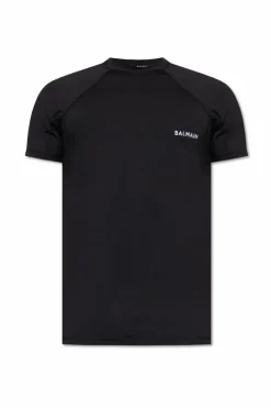 Balmain CZARNY T-shirt kąpielowy