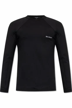 Balmain CZARNY T-shirt kąpielowy