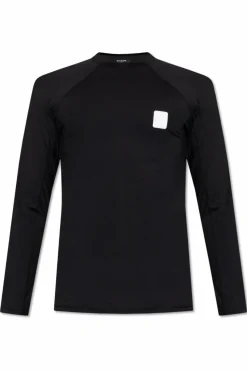 Balmain CZARNY T-shirt kąpielowy
