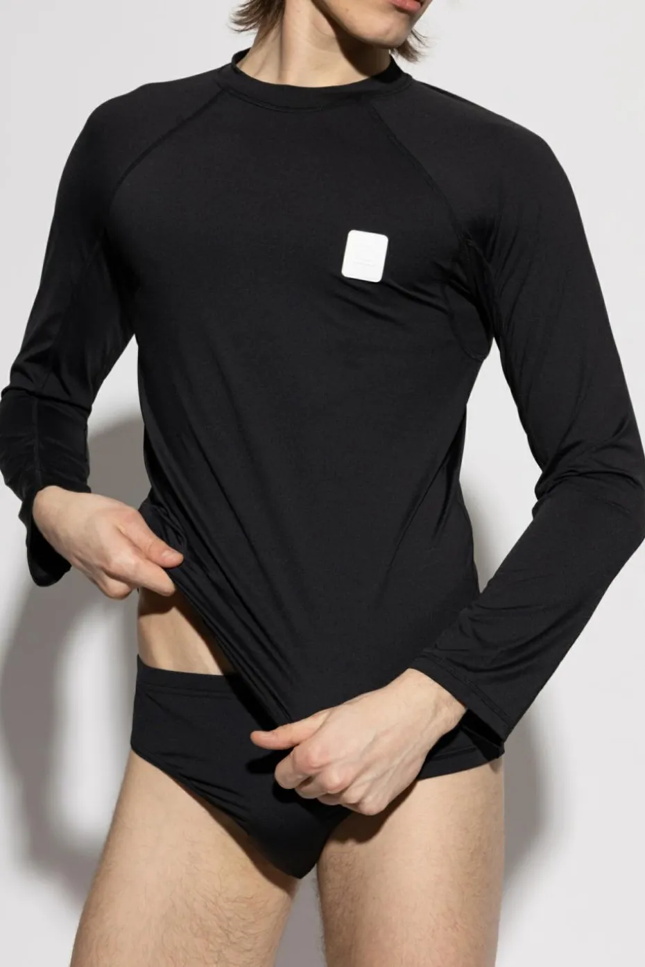 Balmain CZARNY T-shirt kąpielowy
