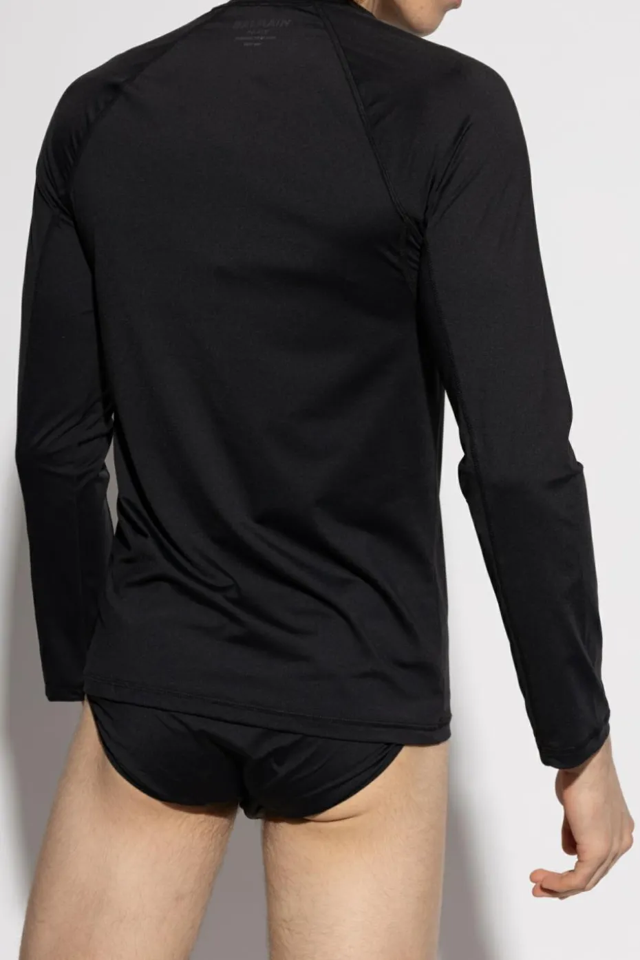 Balmain CZARNY T-shirt kąpielowy