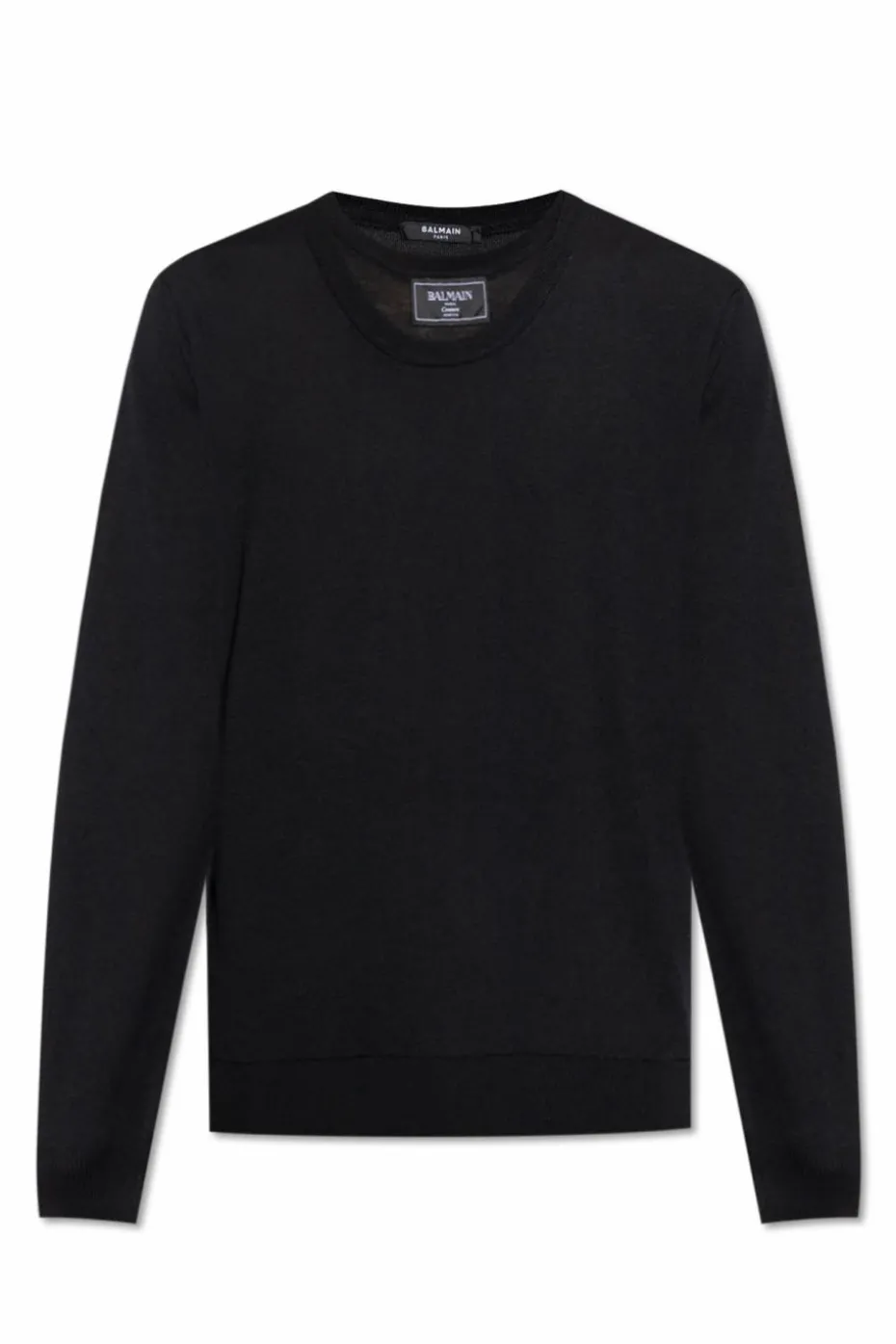 Balmain CZARNY Wełniany sweter