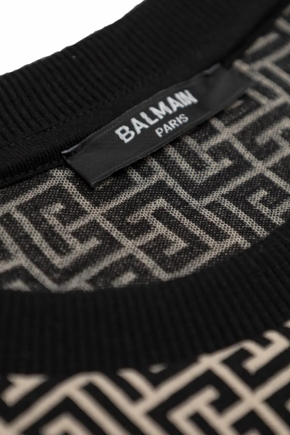 Balmain Kids beżowy Sukienka z monogramem