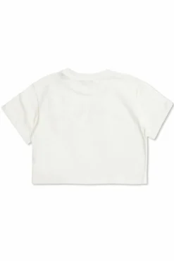 Balmain Kids BIAŁY T-shirt z logo