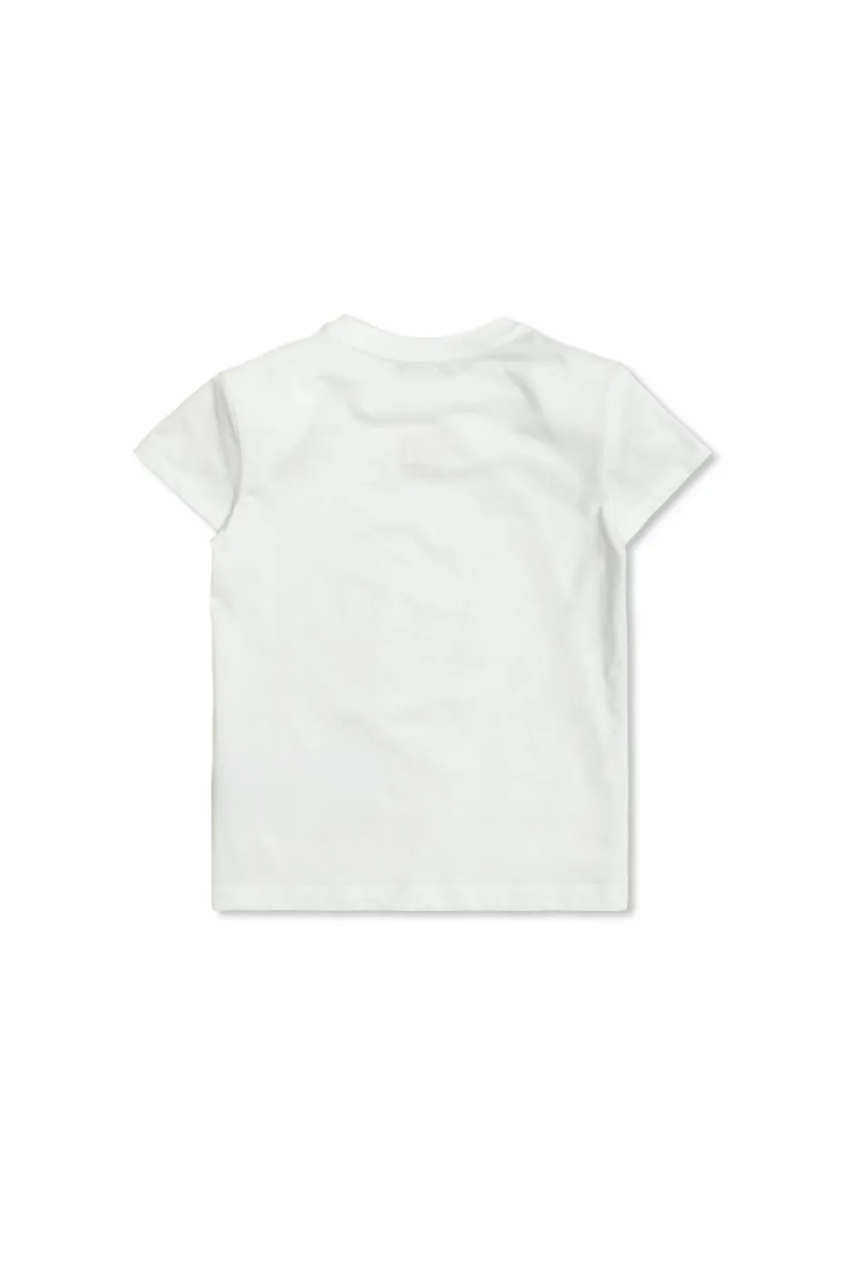 Balmain Kids BIAŁY T-shirt z wyszytym logo