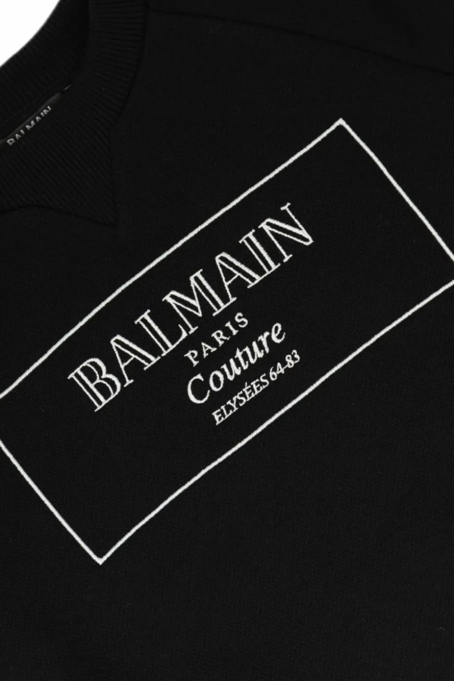 Balmain Kids CZARNY Bluza z logo