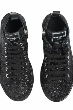 Balmain Kids CZARNY Buty sportowe za kostkę