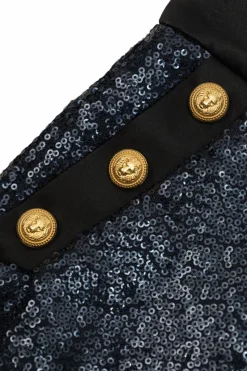 Balmain Kids CZARNY Spódnica z zapięciem