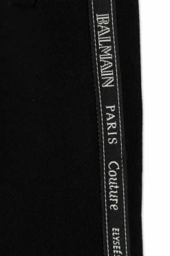 Balmain Kids CZARNY Spodnie dresowe
