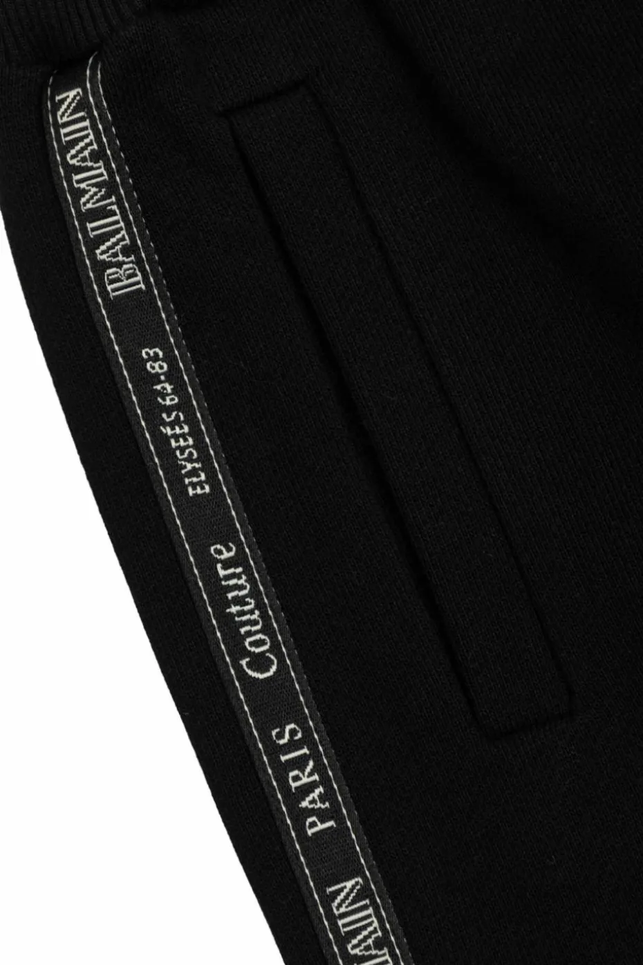 Balmain Kids CZARNY Spodnie dresowe